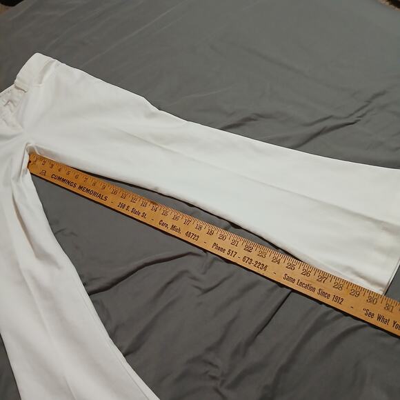 The Limited Fit Flare 678 white denim jeans sz 0 - Picture 9 of 10